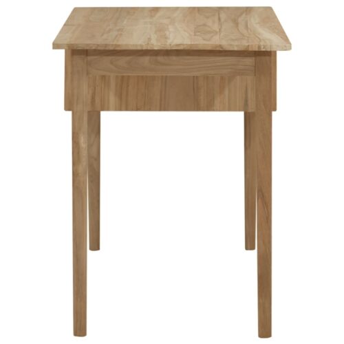 Desk with 2 Drawers 110x52x75cm Solid Wood Teak - Image 4