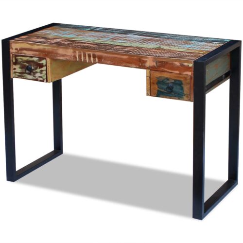 Desk Solid Reclaimed Wood - Image 4