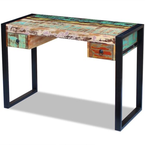 Desk Solid Reclaimed Wood - Image 9