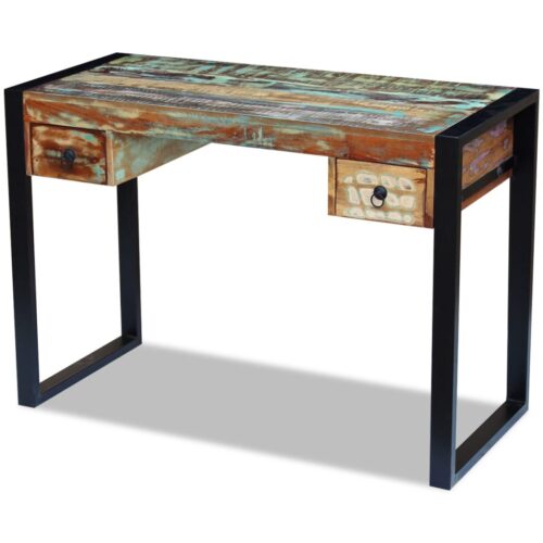 Desk Solid Reclaimed Wood - Image 10