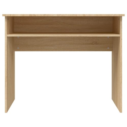 Desk Sonoma Oak 90x50x74cm Engineered Wood - Image 4