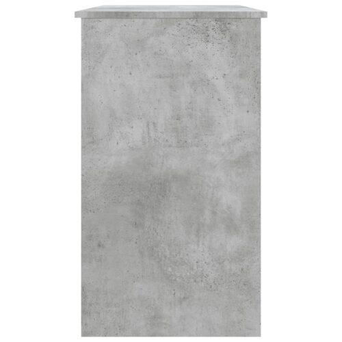 Desk Concrete Grey 90x45x76cm Engineered Wood - Image 6