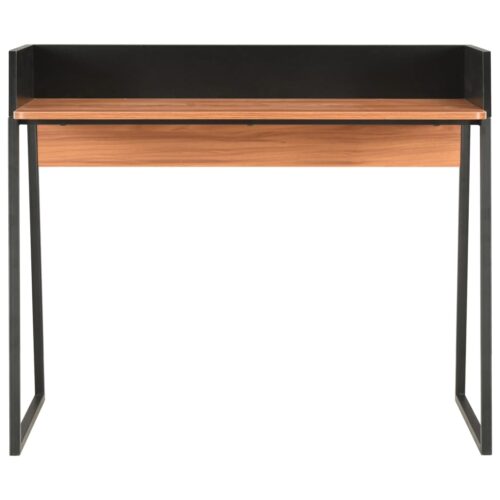 Desk Black Brown 90x60x88cm - Image 8