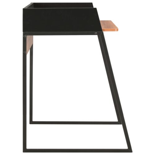 Desk Black Brown 90x60x88cm - Image 3