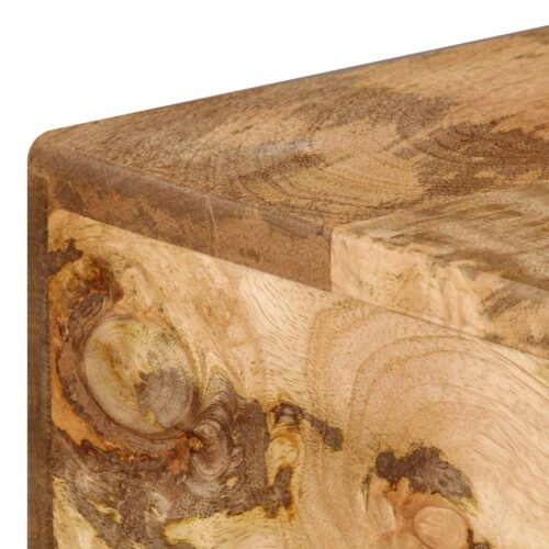 Writing Desk with Drawers Solid Mango Wood 110x50x76cm - Image 5