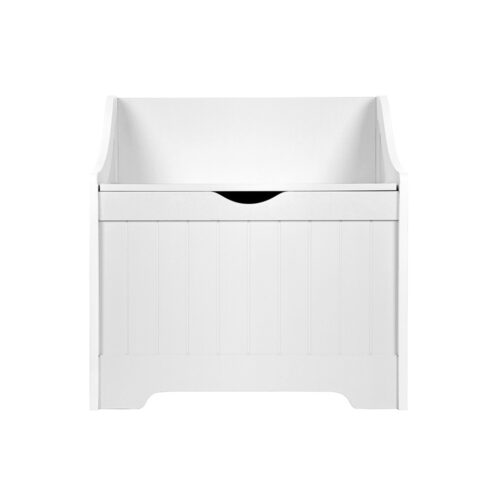 Keezi Kids Toy Box Chest Children Storage Clothes Toys Organiser Square - Image 3