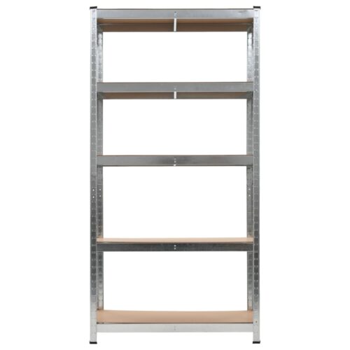 Storage Shelf Silver 2pcs - Image 3