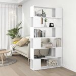 Display Storage Bookshelf Book Tier Rack Shelf Cabinet Wooden Shelving White