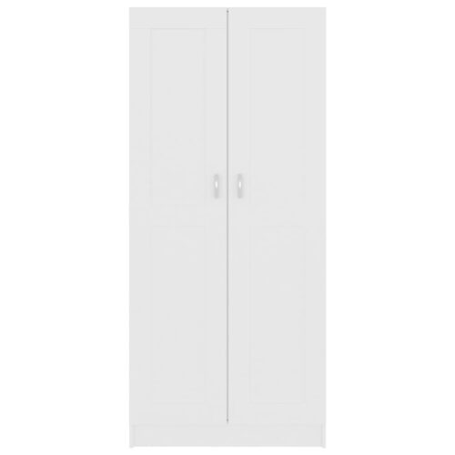 Book Cabinet White 82.5x30.5x185.5cm Engineered Wood - Image 6