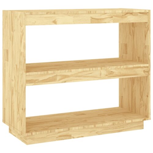Book Cabinet 80x35x71cm Solid Pinewood - Image 2