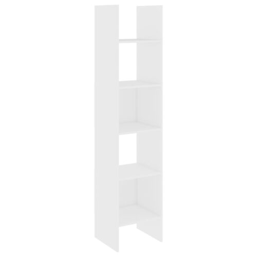 Book Cabinet White 40x35x180cm Engineered Wood - Image 2