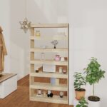 Book Cabinet/Room Divider Sonoma Oak 100x30x198cm Engineered wood