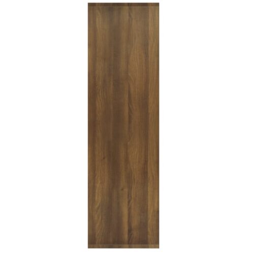 Book Cabinet/Room Divider Brown Oak 80x30x103cm Engineered wood - Image 4