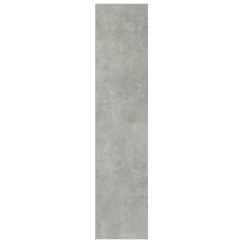 Book Cabinet/Room Divider Concrete Grey 100x30x135cm - Image 4