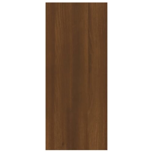 Book Cabinet/Room Divider Brown Oak 60x30x72cm - Image 6