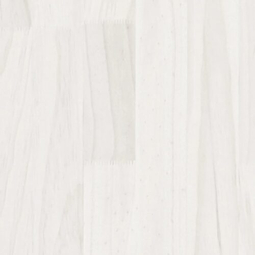 Book Cabinet/Room Divider White 80x35x135cm Solid Pinewood - Image 7