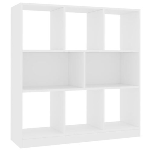 Book Cabinet White 97.5x29.5x100cm Engineered Wood - Image 2