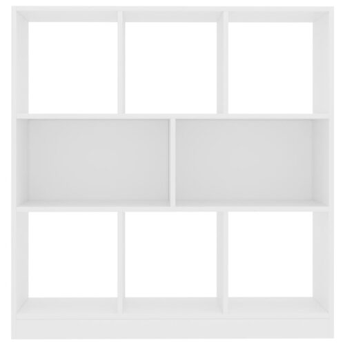 Book Cabinet White 97.5x29.5x100cm Engineered Wood - Image 4