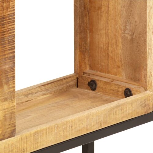 Bookshelf 80x25x175cm Solid Mango Wood - Image 6
