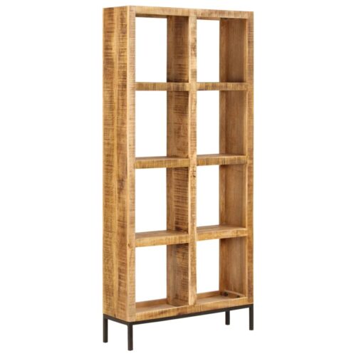 Bookshelf 80x25x175cm Solid Mango Wood - Image 11
