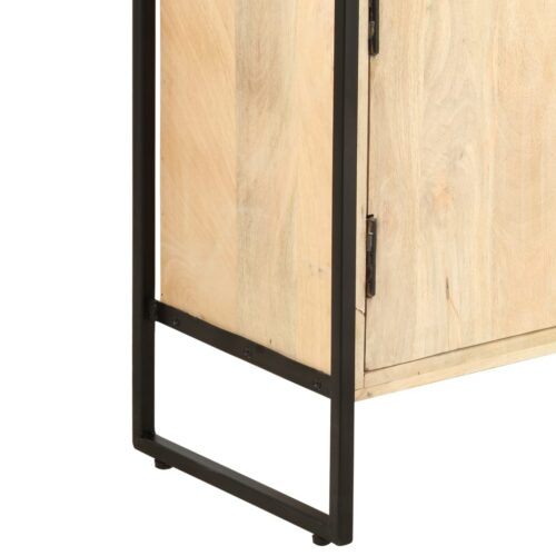 4-Tier Bookcase 80x30x180cm Solid Mango Wood - Image 8