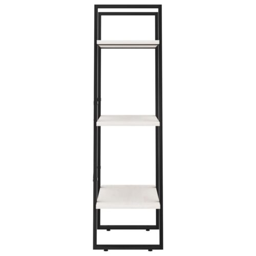 Storage Shelf White 60x30x105cm Solid Pine Wood - Image 6