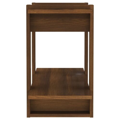 Book Cabinet/Room Divider Brown Oak 80x30x51cm - Image 6