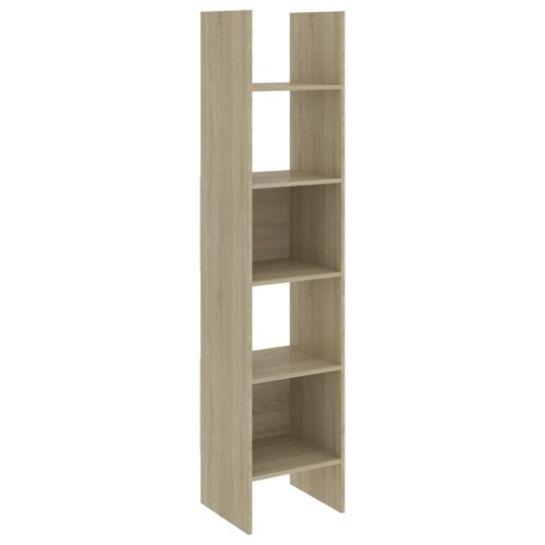 Book Cabinet Sonoma Oak 40x35x180cm Engineered Wood - Image 2