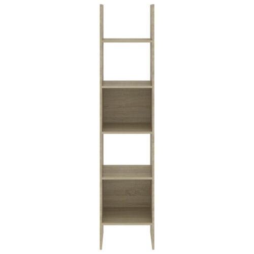 Book Cabinet Sonoma Oak 40x35x180cm Engineered Wood - Image 3