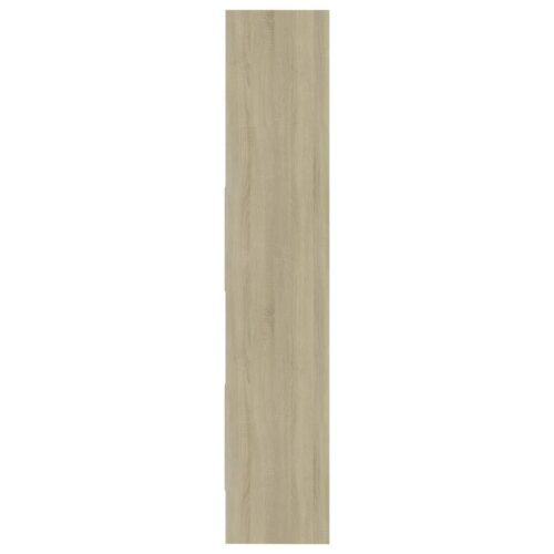 Book Cabinet Sonoma Oak 40x35x180cm Engineered Wood - Image 4