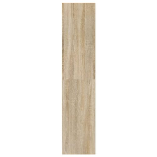 Book Cabinet/Room Divider Sonoma Oak 100x30x135cm - Image 4