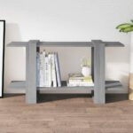 Book Cabinet Grey Sonoma 100x30x51cm Engineered Wood
