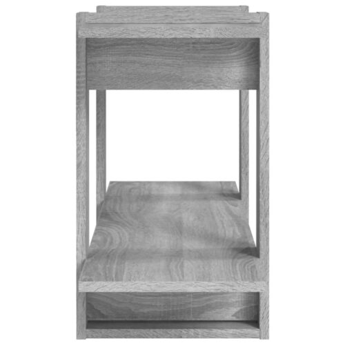 Book Cabinet Grey Sonoma 100x30x51cm Engineered Wood - Image 4