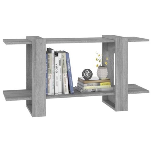 Book Cabinet Grey Sonoma 100x30x51cm Engineered Wood - Image 5