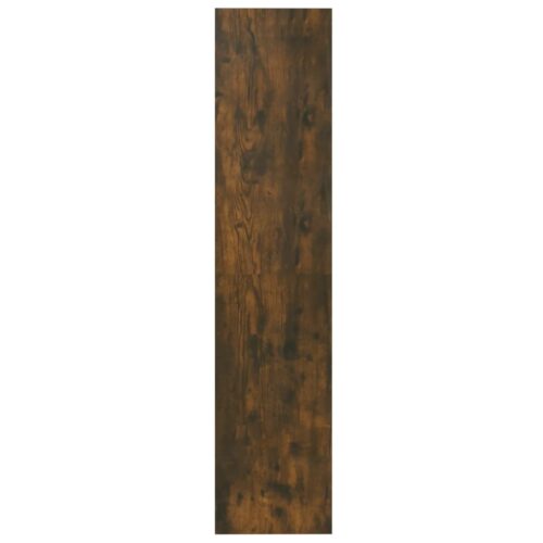 Book Cabinet/Room Divider Smoked Oak 60x30x135cm Engineered Wood - Image 5