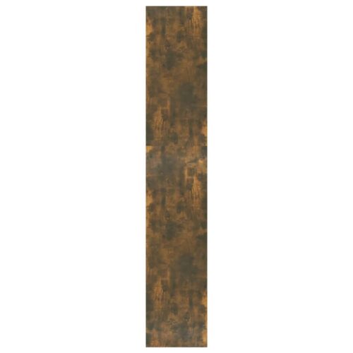 Book Cabinet/Room Divider Smoked Oak 60x30x166cm Engineered Wood - Image 6
