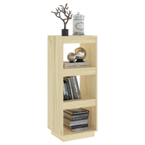 Book Cabinet/Room Divider 40x35x103cm Solid Pinewood - Image 4