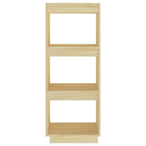 Book Cabinet/Room Divider 40x35x103cm Solid Pinewood - Image 5