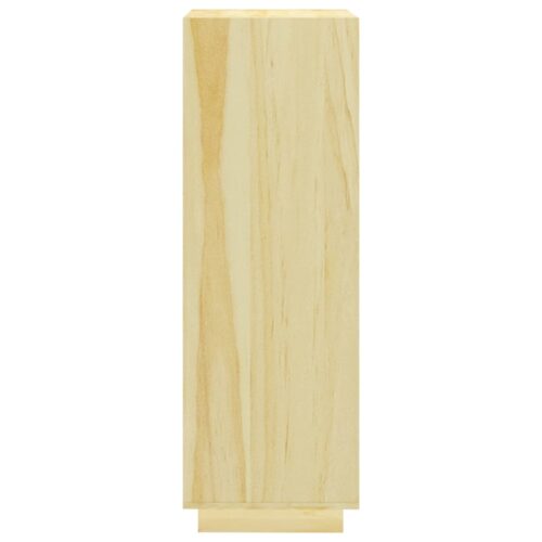 Book Cabinet/Room Divider 40x35x103cm Solid Pinewood - Image 6