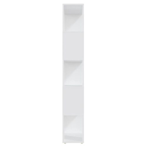 Book Cabinet Room Divider White 60x24x155cm Engineered Wood - Image 6