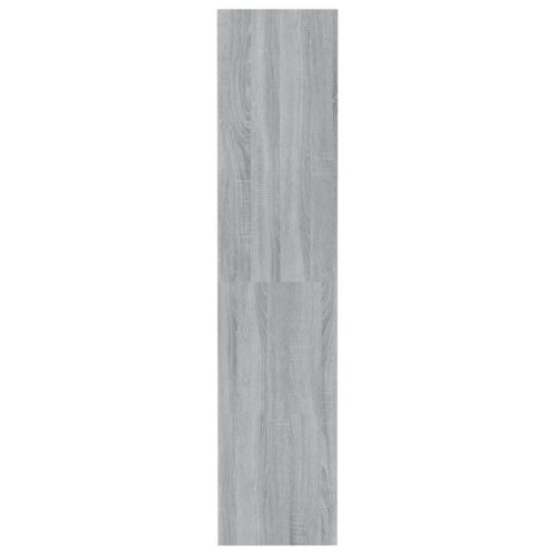 Book Cabinet/Room Divider Grey Sonoma 80x30x135cm Engineered Wood - Image 6