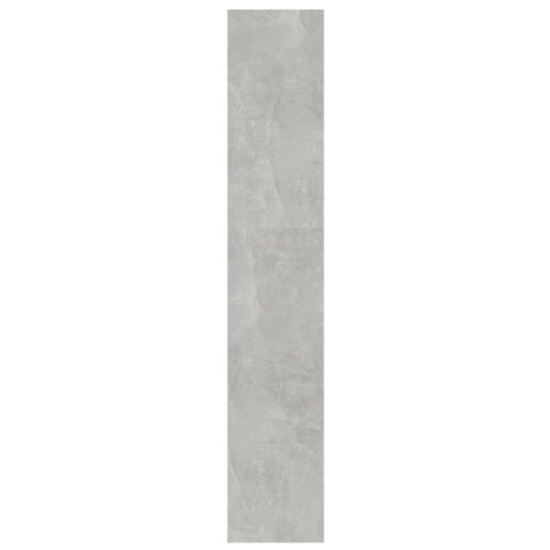 Book Cabinet/Room Divider Concrete Grey 100x30x166cm - Image 6