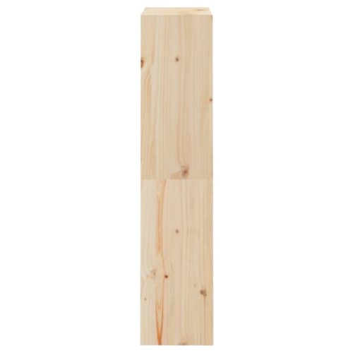 Book Cabinet/Room Divider 60x30x135.5cm Solid Wood Pine - Image 6