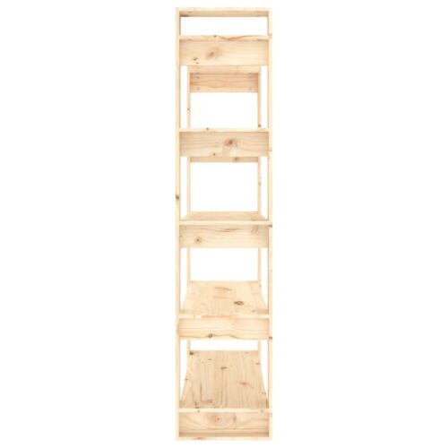 Book Cabinet/Room Divider 80x35x160cm Solid Wood - Image 6