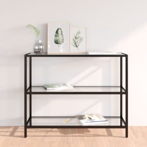 Shelf Transparent 100x36x90cm Tempered Glass