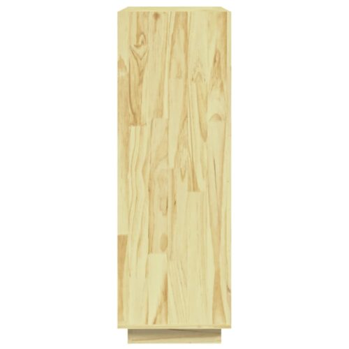 Book Cabinet/Room Divider 60x35x103cm Solid Pinewood - Image 6