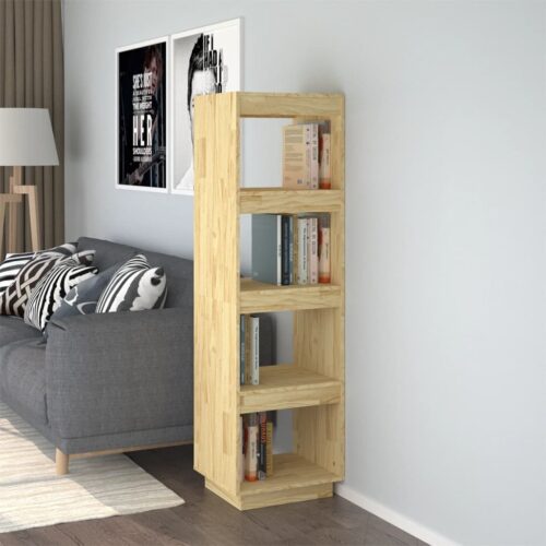Book Cabinet/Room Divider 40x35x135cm Solid Pinewood