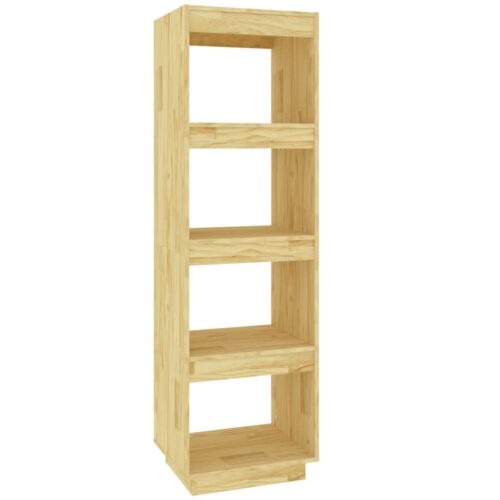 Book Cabinet/Room Divider 40x35x135cm Solid Pinewood - Image 2