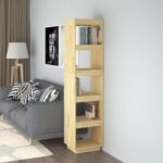 Book Cabinet/Room Divider 40x35x167cm Solid Pinewood