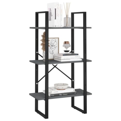 Wooden Bookshelf Display Shelf Book Storage Bookcase Cabinet Stand Rack - Image 6